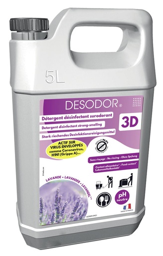 [SICOA17017] NETT.SOL&SURFACE DESINF.3D LAVANDE DESODOR U2 5L