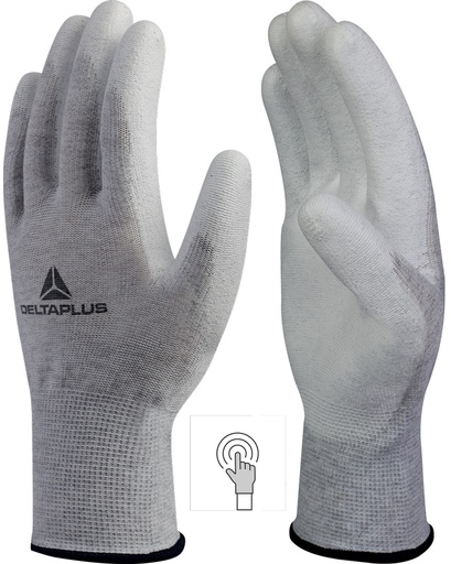 [VVE702PESD09] GANT TRICOTÉ POLY.- P.U - ÉLECTROSTATIQUE ET TACTILE VE702PESD T.09