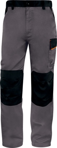 [VM1PA2GOXL] PANTALON DE TRAVAIL MACH1 M1PA2 GRIS-ORANGE T.XL