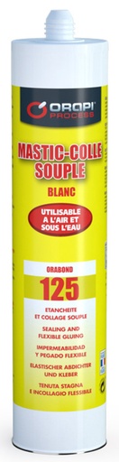 [ORP1125C6] ORABOND BLANC 125 CARTOUCHE 290ML