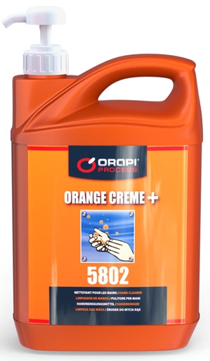 [ORP25802J1] ORANGE CREME+ 5802 BIDON DE 5L AVEC POMPE