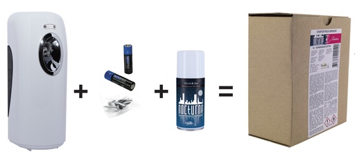 [PRODKSPIDS250NOC] STARTER PACK DIFFU.IDEAL SPRAY AVEC 1 RECHARGE 250ML PARFUM NOCTURNE 