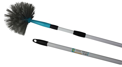 [ROZ205007] TÊTE DE LOUP AVEC MANCHE TÉLESCOP. 150CM ROZENBAL