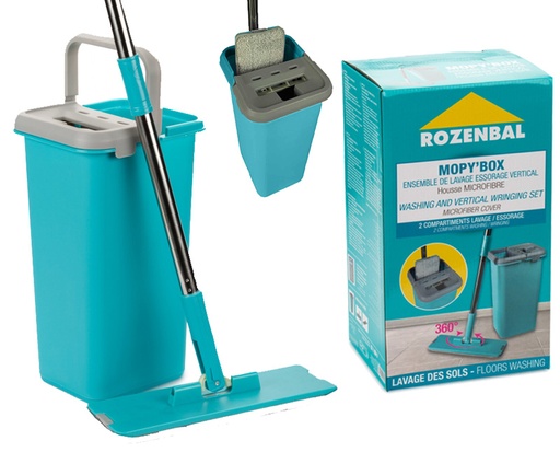 [ROZ320031] MOPY'BOX ENSEMBLE DE LAVAGE ESSORAGE VERTICALE ROZ.