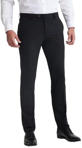 [VROBHOSSEGORNO36] PANTALON DE VILLE HOMME HOSSEGOR NOIR T.36