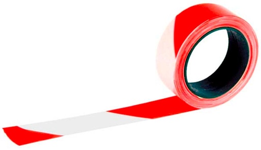 [TAL540304] RUBALISE EXTRUDÉ ROUGE-BLANC RLX DE 100M X 50CM