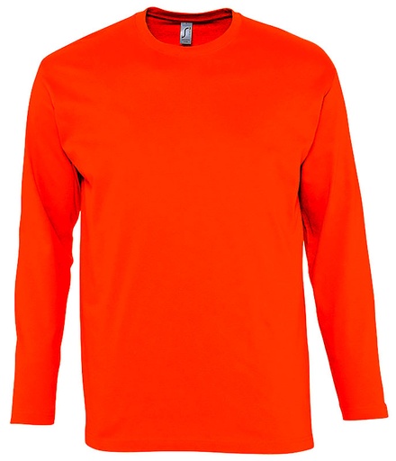 [TSMONARCHOR2XL] T-SHIRT MANCHE LONGUE ORANGE T.2XL