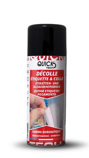 [SICOA25400] DECOLLE ETIQUETTES ET COLLE QUICK TECH 400ML