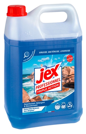 [PV56090403] NETT.EXPRESS DESINF.JEX PRO.TRIPLE ACTION CÔTES BRETONNES 5L