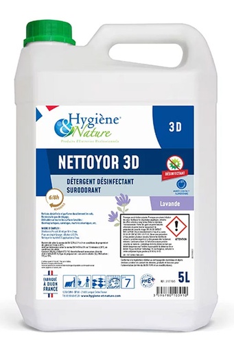 [HN310110/5] NETTOYOR 3D LAVANDE 5L