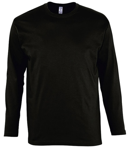 [TSMONARCHNOL] T-SHIRT MANCHE LONGUE NOIR T.L