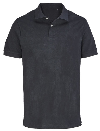 [SOLSPACIFICNOS] POLO PACIFIC NOIR 100% COTON MAILLE PIQUEE 210GR T.S