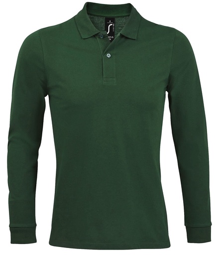 [POLOMLPERFVE2XL] POLO M.L PERFECT BLEU VERT BOUTEILLE T.2XL