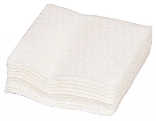 [PAR420671] CARRE D'ESSUYAGE AIRLAID GAUFRE BLANC 29X38CM PQT DE 60