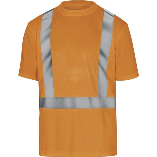 [VCOMETOR3XL] TEE-SHIRT POLYESTER ORANGE COMET HI-VIZ T.3XL
