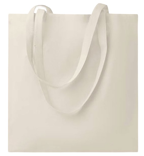 [SOLS04097101TUN] SAC SHOPPING MAJORCA NATUREL 100% COTON 38X48 CM