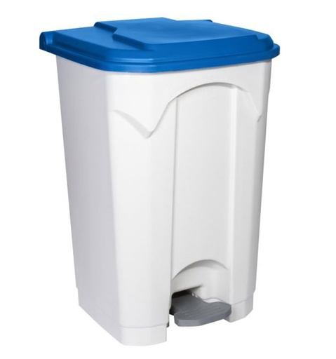 [TAMP634-45] POUBELLE A PEDALE STRONGLY 45L COUVERCLE BLEUE