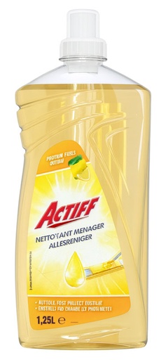 [MCB06270W] NETTOYANT MENAGER ACTIFF CITRON 1,25L
