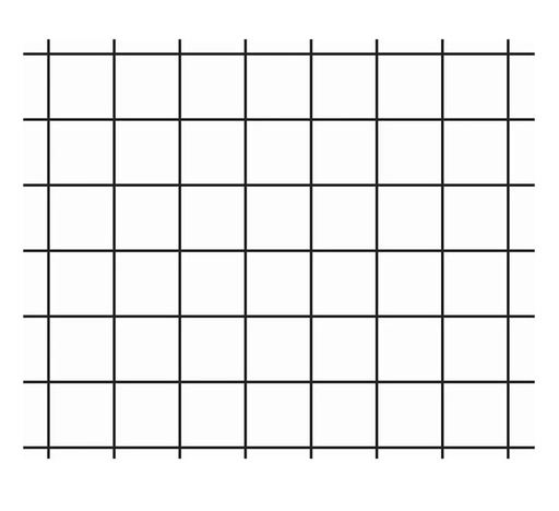 [BRCPL160X195CB1QX6] PLAQUE DE GLU 160X195 MM BLANC QUADR - 1 FACE LOT DE 6 (IBOO)