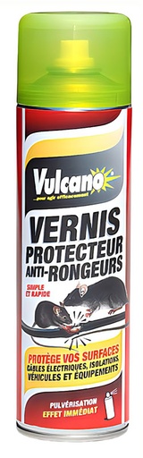 [VULAEROVERNIS500] VERNIS PROTECTEUR ANTI-RONGEUR VULCANO 500ML