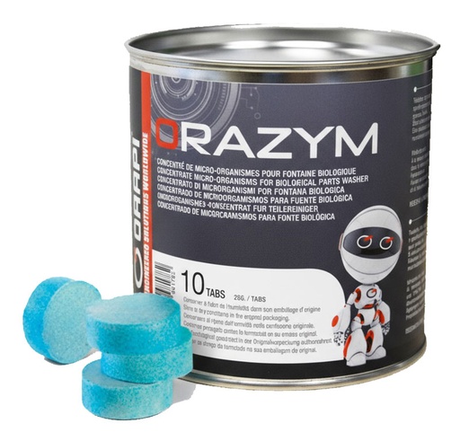 [OR25327B7] ORAZYM PASTILLE DE MICRO ORGANISME PR FONTAINE BIO. BTE DE 10 