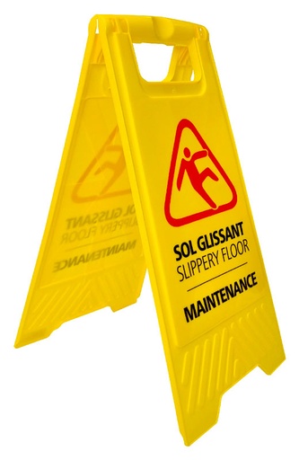 [FIL0708614] PANNEAU ATTENTION SOL GLISSANT