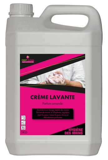 [LABHM001C] FIRST CREME LAVANTE MAIN AMANDE 5L 