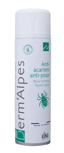 [SICOA26638] ANTI-ACARIENS ANTI-POUX KING DERM'ALPES 500ML