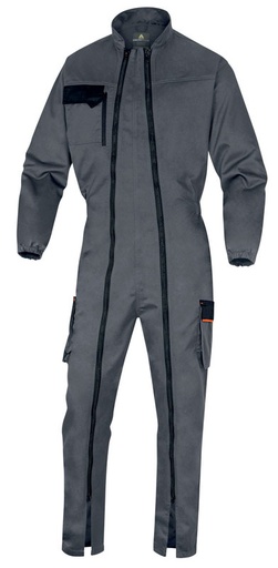 [VM2CZ3GOM] COMBINAISON. 2 ZIP M2CZ3 GRIS/ORANGE T.M