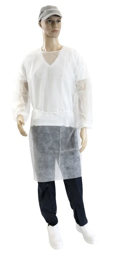 [VSRBBL] SURBLOUSE POLYPROPYLENE BLANC USAGE UNIQUE PQT DE 10