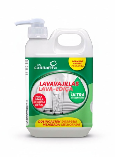 [VINL581002003] LIQUIDE VAISSELLE MAIN LA GARRAFITA 2L AVEC POMPE