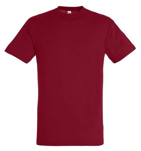 [TSIMPERIALROTAS] TEE-SHIRT HOMME IMPERIAL 100% COTON ROUGE TANGO T.S
