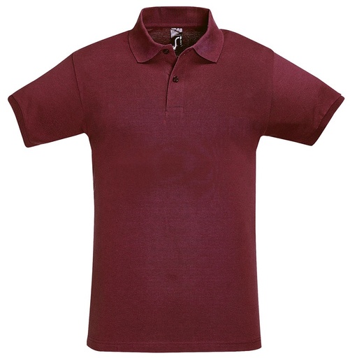 [POLPERFBRDXS] POLO PERFECT MEN BORDEAUX T.XS