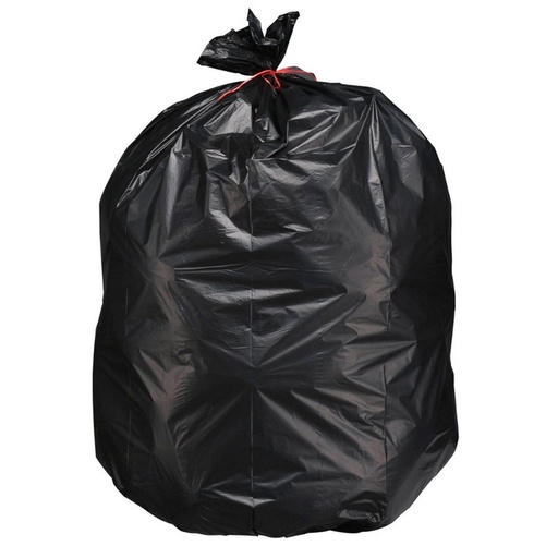 [SP240] SAC POUB. 240L/4BD NOIR CARTON DE 100 SACS