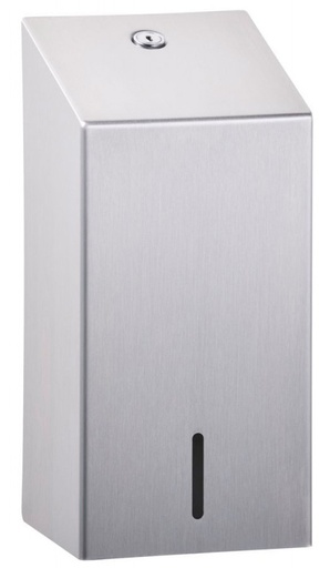 [FD0214] DISTRIBUTEUR INOX PAPIER HIGIENIQUE FEUILLE A FEUILLE