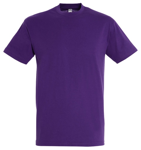 [TSBMS] T-SHIRT 100% COTON VIOLET FONCE T.S