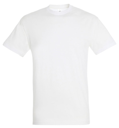 [TSBLL] T-SHIRT 100% COTON BLANC T.L