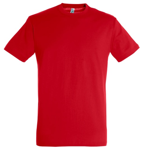[TSROXL] T-SHIRT 100% COTON ROUGE. T.XL