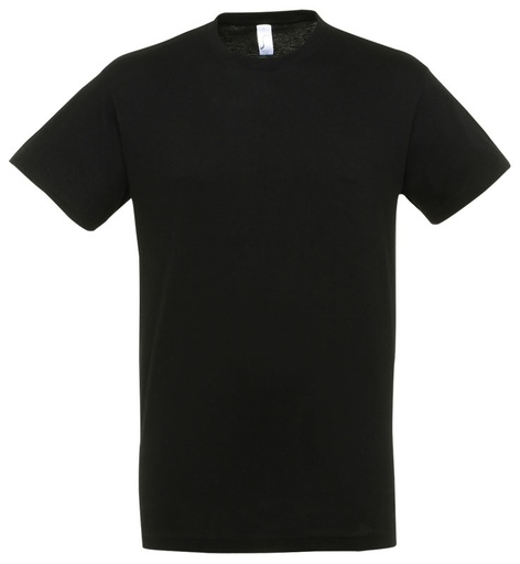 [TSNOS] T-SHIRT 100% COTON NOIR T.S