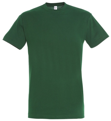 [TSVES] T-SHIRT 100% COTON VERT BOUTEILLE  T.S