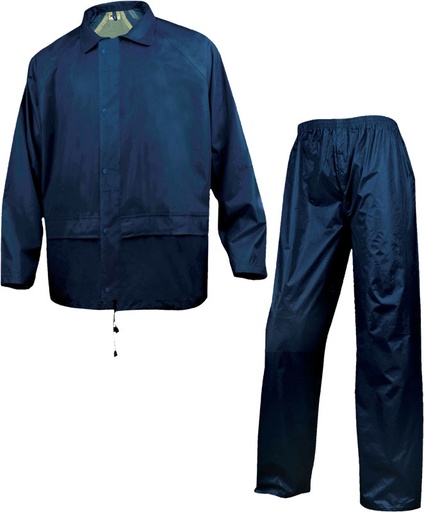 [VEN400MA2XL] VESTE-PANTALON DE PLUIE KAWE MARINE T.2XL